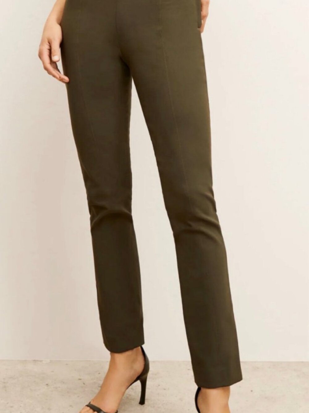 MM.LaFleur Foster Cigarette Pant — Dark Olive — Size 6 — NWOT